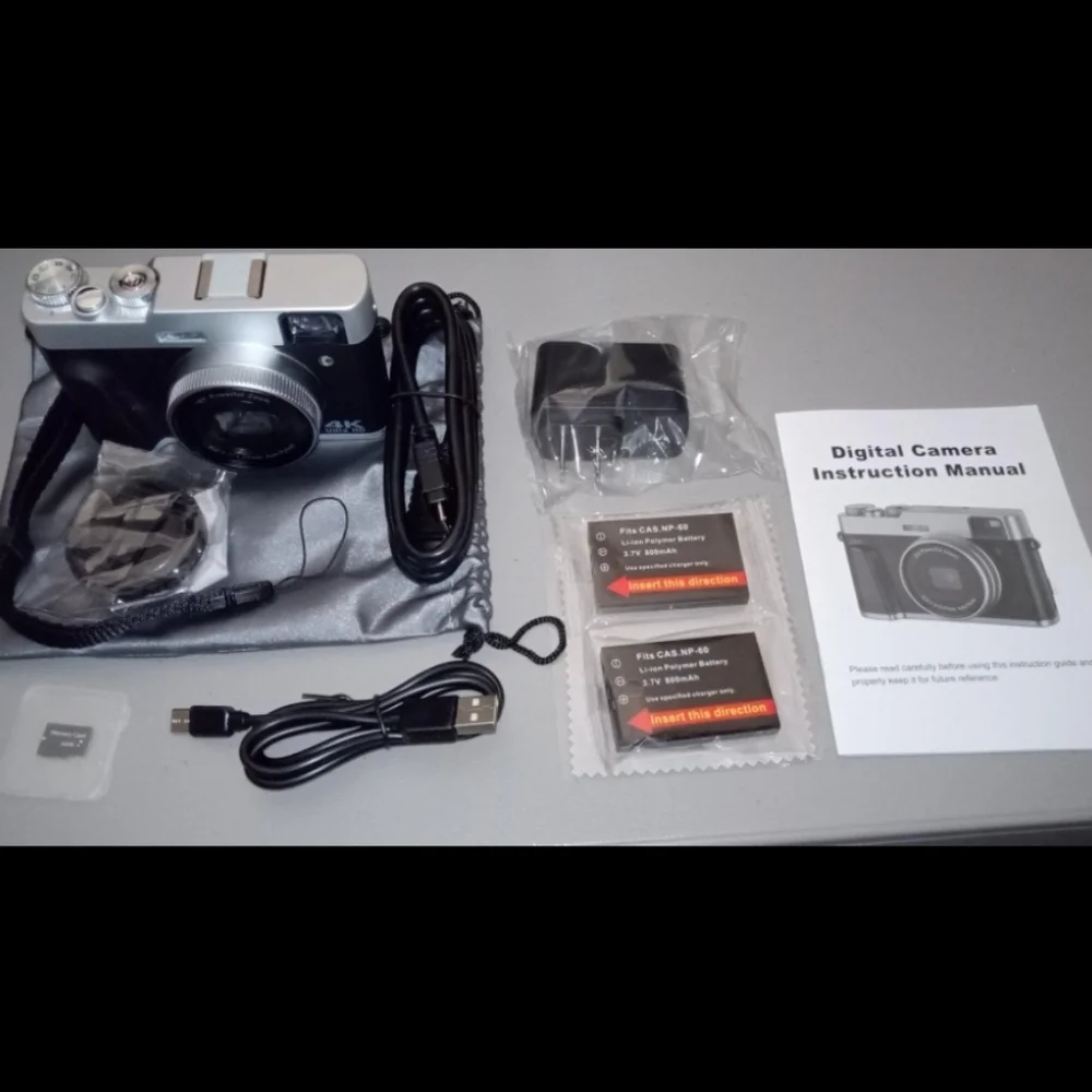 4K Digital Camera for Photography